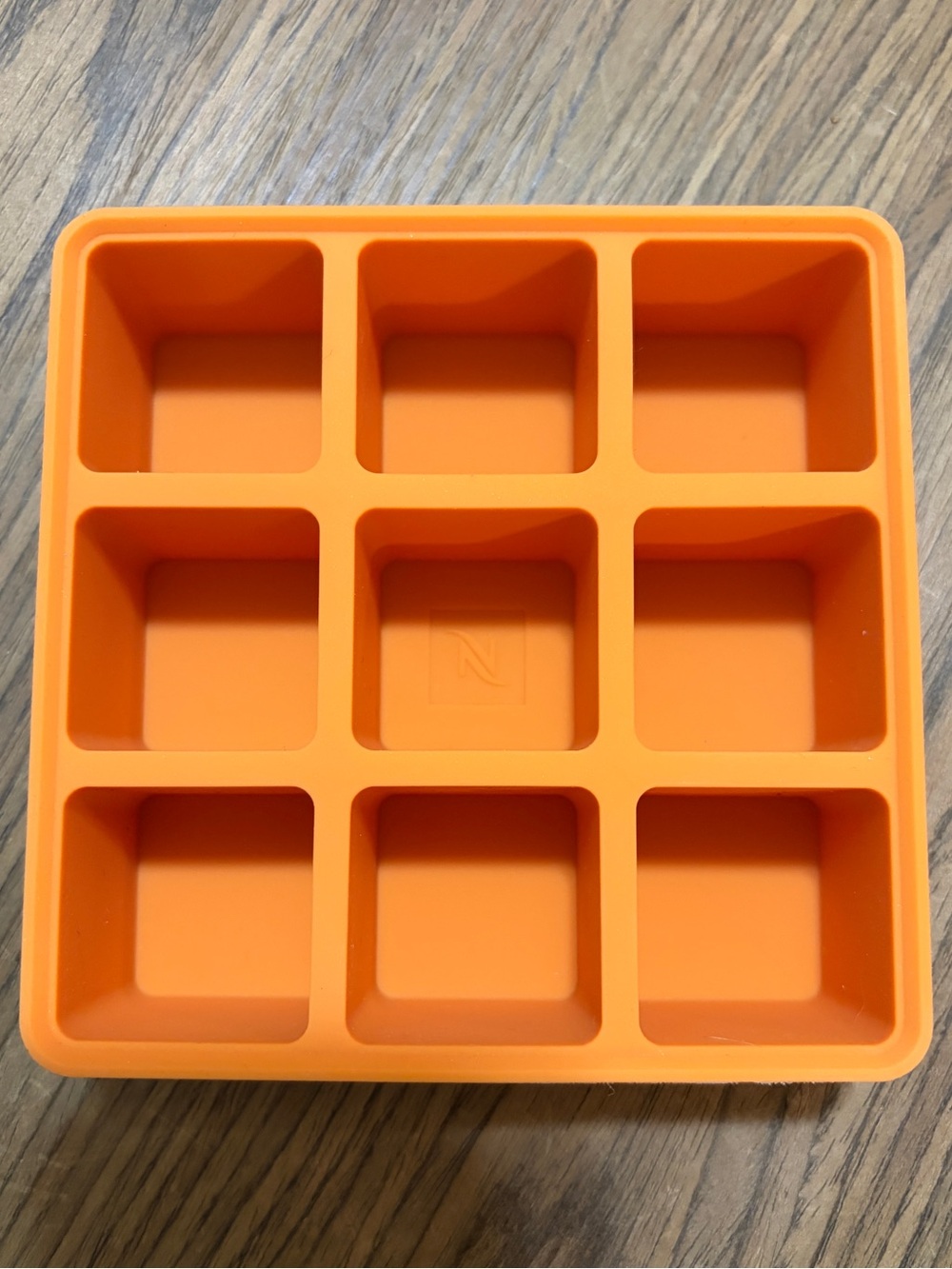 *New in box* Nespresso Barista Ice Tray designed by Tomas Kral. Color: Orange.